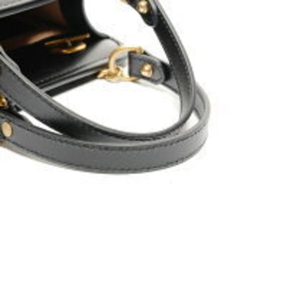 Gucci GG Marmont Tote Chain Leather Shoulder Bag Black - Picture 13 of 13